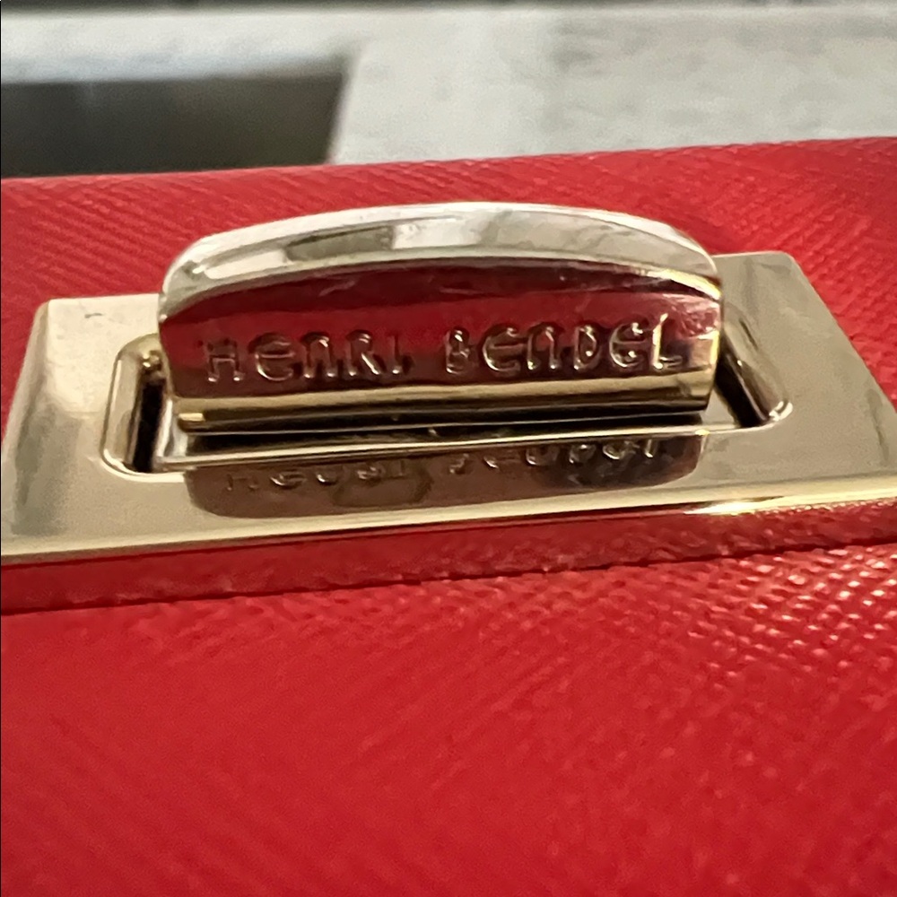 Henri Bendel Vibrant Red Satchel - Picture 5 of 9